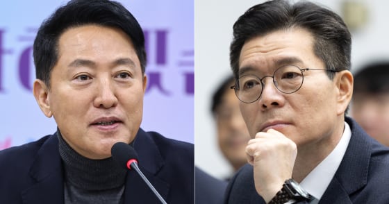 오세훈 서울시장 발언 모습