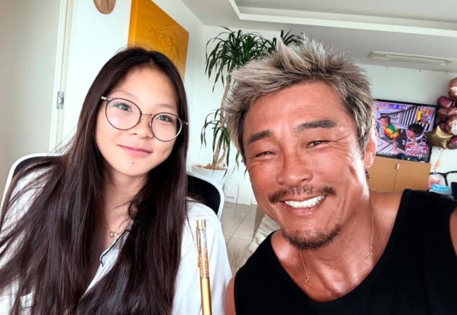 추성훈, 성숙해진 딸 추사랑에 감동 "아보지한테 젤 잘 어울린다고.."