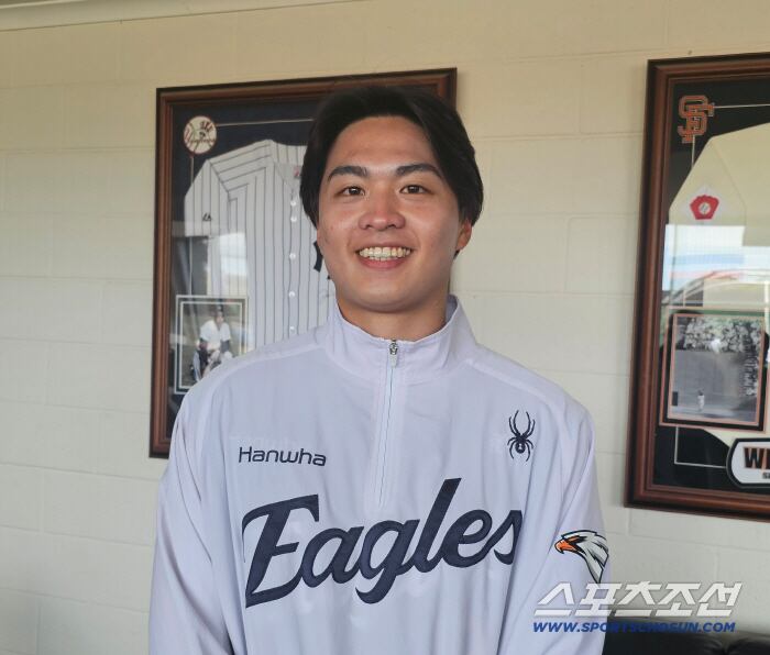한화 왕옌청. 김영록 기자