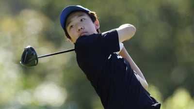 손제이, 허정구배 아마골프선수권 첫날 선두