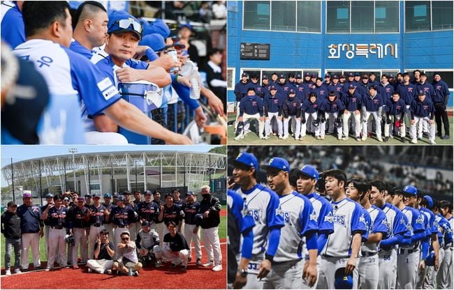 ‘불꽃야구2’ 선성권 라스트댄스..파이터즈, 화성 코리요와 시즌 10번째 직관
