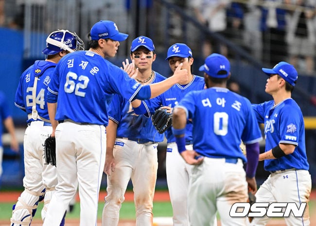 1위 초격차 노리는 삼성, 키움 잡고 2위 KT와 2.5게임차 “양창섭 완벽에 가까웠다, 김재윤 승리의 발판”