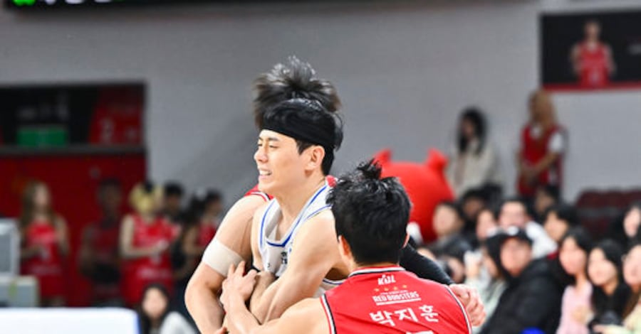 서울 삼성 이관희 경기 장면