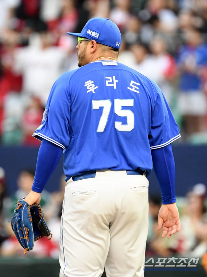 삼성 에이스 후라도, 어깨 부상 이탈…단기 대체 외인 물색