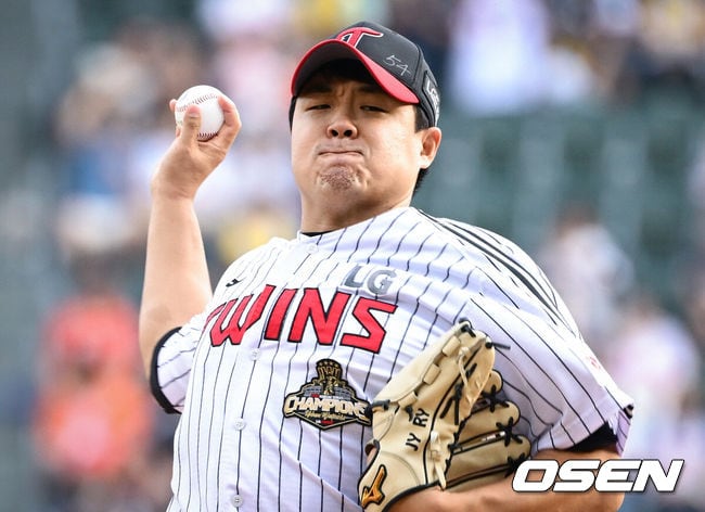 ‘LG 부상 날벼락’ 52억 FA 장현식, 팔꿈치 부상→3~4주 재활…초대형 신인 양우진, 드디어 1군 콜업
