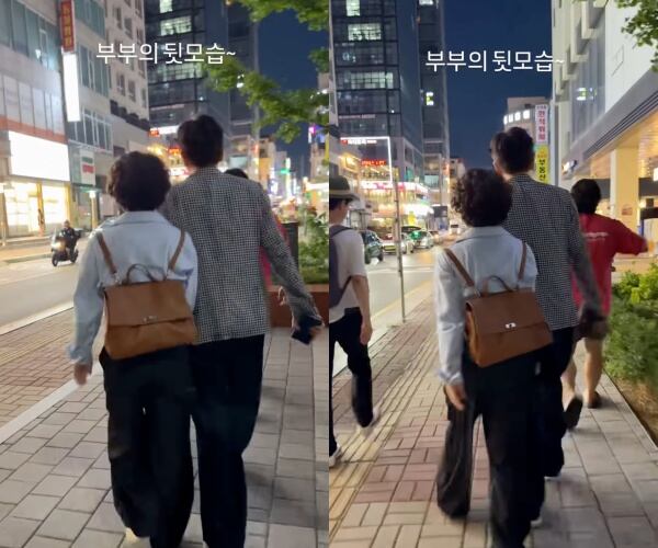 조혜련, 재혼한 ♥2살 연하 남편과 설레는 키차이…손까지 잡고 ‘달달’