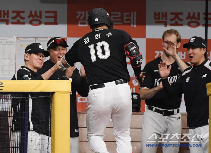 하늘이 도왔다! 0-7 노게임 뒤 짜릿 승리…"의지가 강했다"