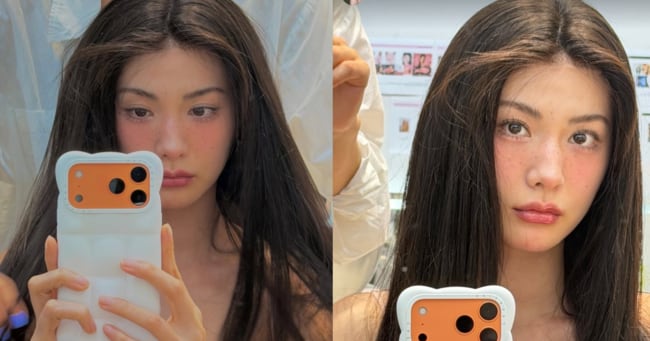 Nana Ditches Short Hair for Long Straight Style - 조선일보