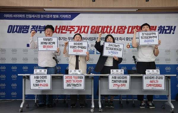 경실련 "이재명 정부 무제한 주택매입, 전월세 불안 가중"