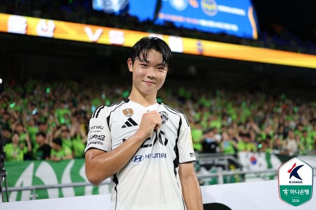 ‘18살이 이렇게 잘해?’ 프로 데뷔골 넣은 김예건, 전북의 마르지 않는 유망주 화수분