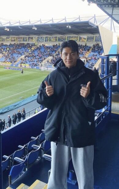 전진우 사진캡처=옥스포드 유나이티드 구단 sns