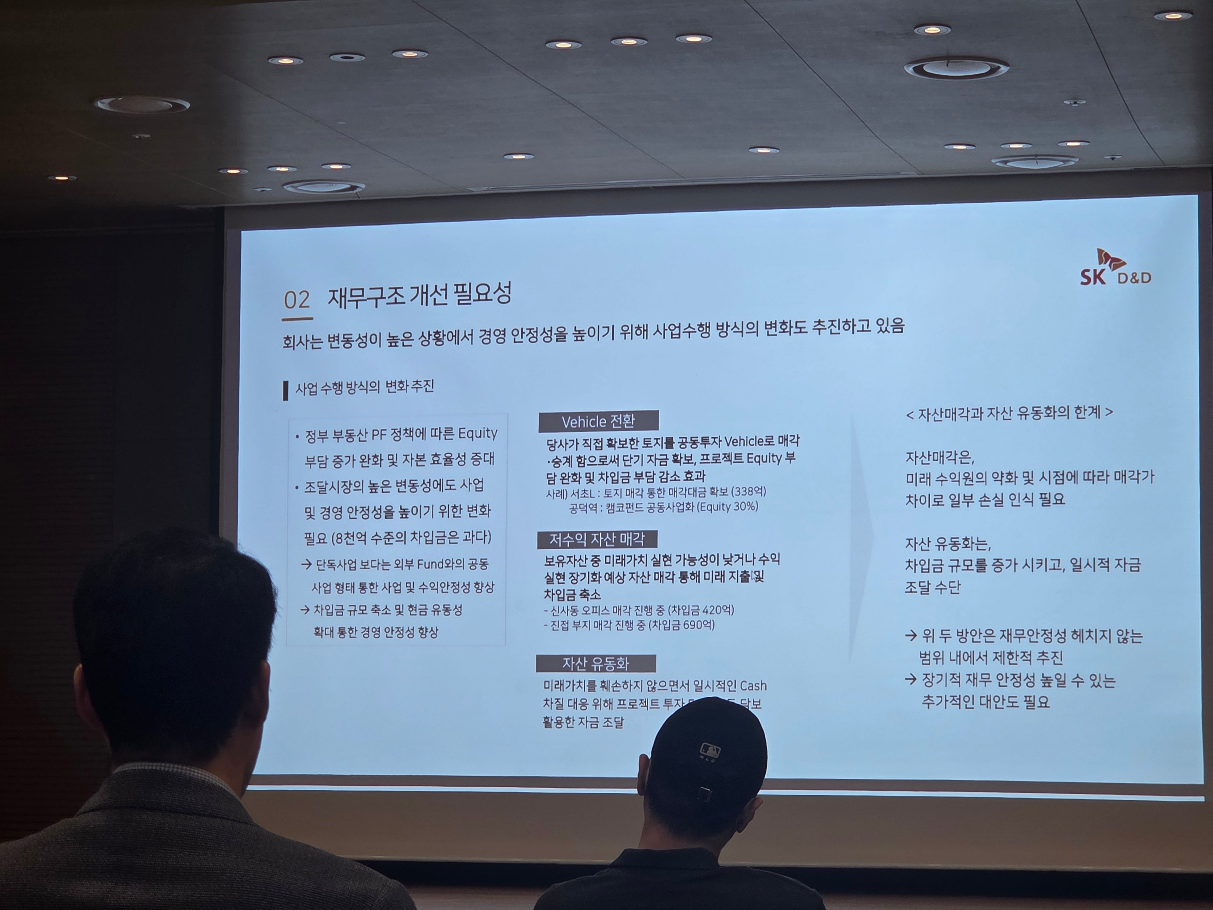 BBB 회사채 한파에 PF 규제도 강화…SK디앤디 “유상증자로 재무구조 개선”