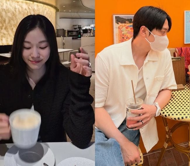 김연아, 왼손 약지 럭셔리 결혼 반지…♥고우림과 영원한 사랑의 징표