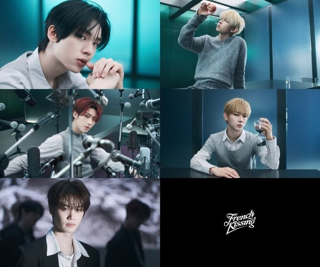 앤더블, 신곡 'French Kissing' 첫 MV 티저 공개..감각적 '끌림'