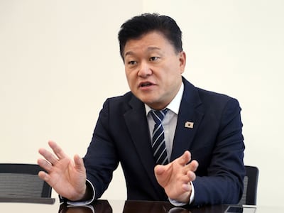 신용한 충북지사. /뉴스1