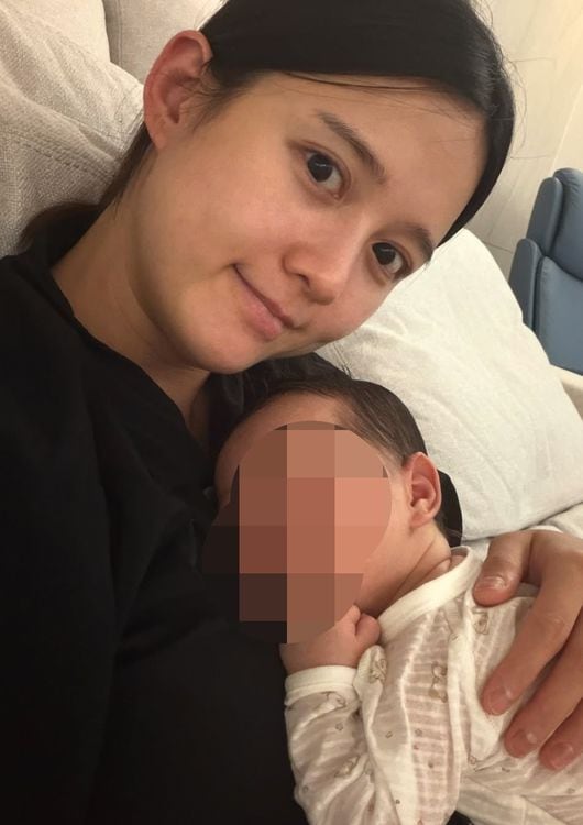 남보라, 출산 1달 기미 짙어지고 핼쑥 "못 씻고 손목 날아가도 행복"
