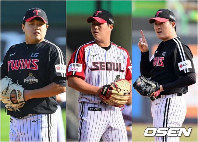 52억 장현식, 38억 함덕주, 14억 김강률이 돌아왔다…FA 3총사, 145km-151km-141km 쾌투, 천군만마 1군 온다 縮圖