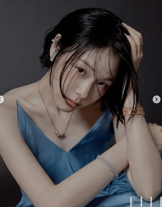 김연아, 단발이 이렇게 시크할 줄이야..도발적 눈빛까지