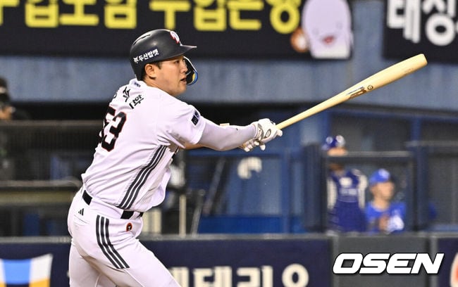 '홈런-2루타' 78억 거포 1루수, 드디어 타격감 잡나...6월 타율 3할8리, 1군 복귀 가능할까