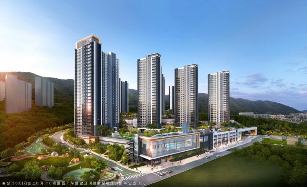 동부건설, 거제에 1307가구 '센트레빌 아스테리움 거제' 분양