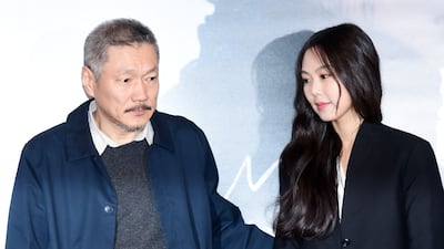감독 홍상수와 배우 김민희(오른쪽) ⓒ 뉴스1