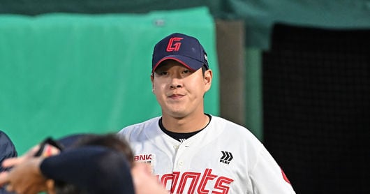 예비군 훈련을 마친 나승엽