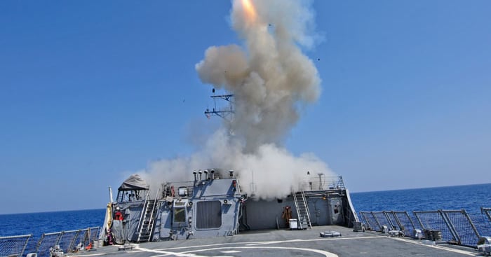 미국 방공미사일 소진 관련 보도 이미지