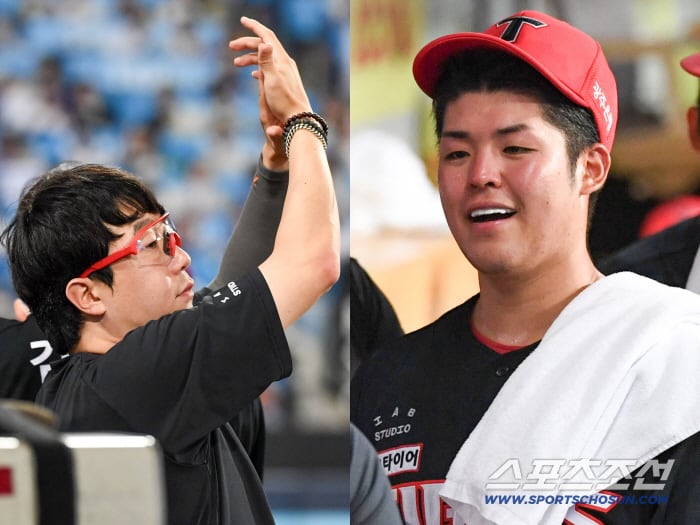 '드디어 살아났다' 최근 3경기 부진 씻어낸 시라카와, 5이닝 1실점 호투에 대투수 양현종도 아낌없는 박수