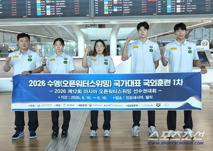 "오픈워터 스위밍의 희망" 김인균호, 발리亞선수권서 2연속 포디움 도전