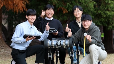 한 번 충전으로 65㎞ 뛴다… K로봇개, 네이처에 비결 실려