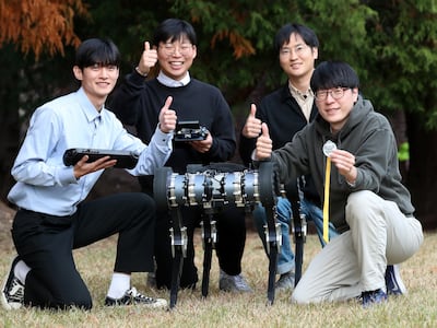 한 번 충전으로 65㎞ 뛴다… K로봇개, 네이처에 비결 실려