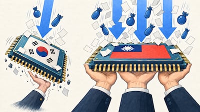 외인 매도폭탄에도 굳센 대만, 한국 구원투수는 자충수만…
