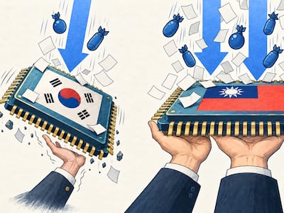 외인 매도폭탄에도 굳센 대만, 한국 구원투수는 자충수만…