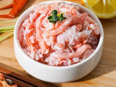 라면에 넣어 끓이니 기가 막혀, 동해에서 홍게 잡는 즉시 살만 발라내 산지 직송