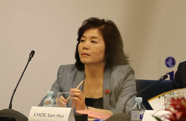 Choe Son-hui, North Korean Foreign Ministry /Yonhap