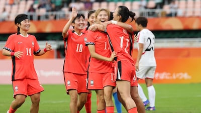 ‘윤수정 골’ 여자 축구 강호 북한과 1대1... 승리는 다음 기회로
