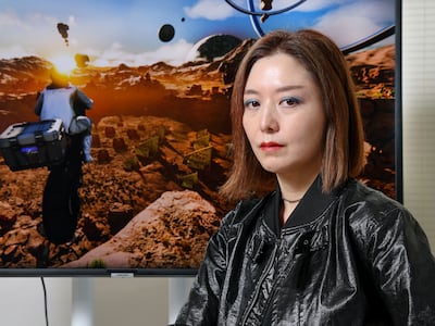 화면 속에 가상 도시 지어… “디지털 전환 시대의 불안·소외 표현”
