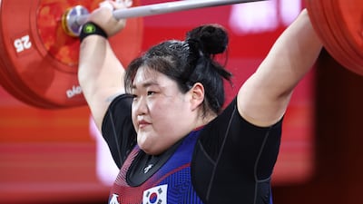 女역도 박혜정 銀... ‘괴물’ 中 리원원 돌아오자 높아진 벽