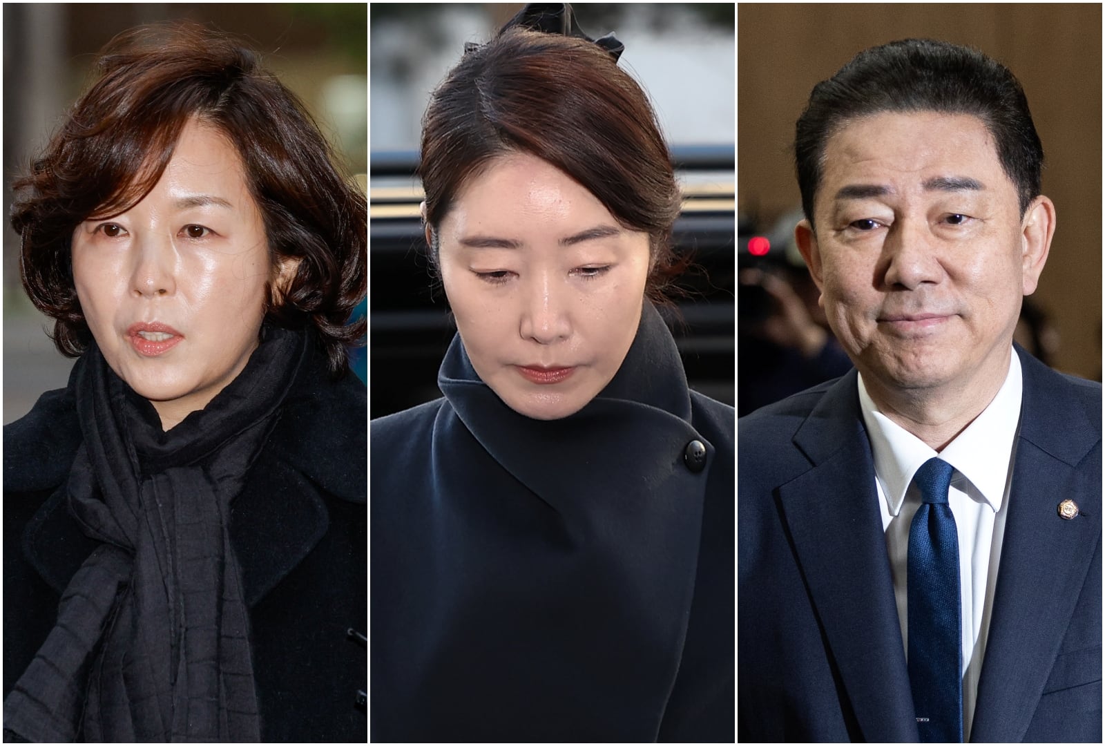 (왼쪽부터)김경 전 서울시 의원, 강선우 무소속 의원, 김병기 전 민주당 원내대표./뉴스1