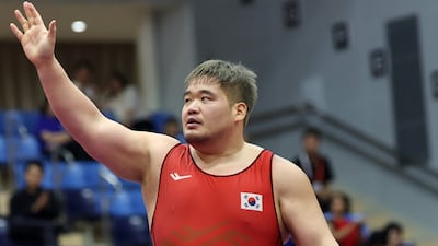 “가슴 근육 찢어져도 그냥 썼다”… 레슬링 김민석, 끝내 지켜낸 3번째 銅