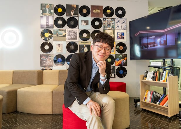 지난달 22일 서울 서초구 드림어스 컴퍼니 본사에서 만난 이기영 대표/김지호 기자