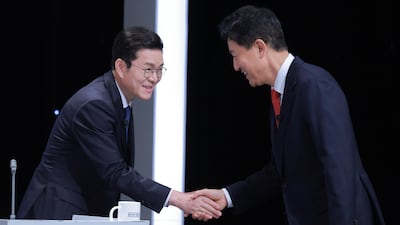 처음이자 마지막 서울시장 TV토론...鄭 “10년 심판론” 吳 “서울 톱3 도시로”