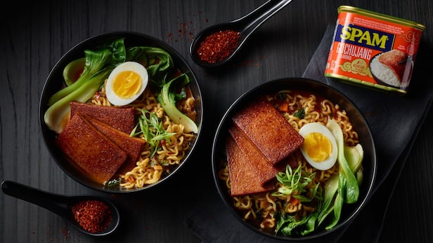 고추장맛 스팸의 조리 예.
/Hormel Foods. SPAM®
