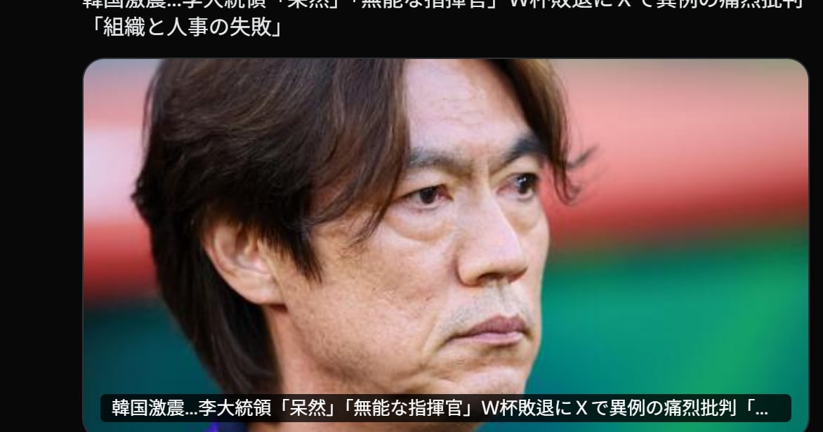 "그를 그만 괴롭혀라" 일본에서 불어오는 홍명보 동정론의 정체
