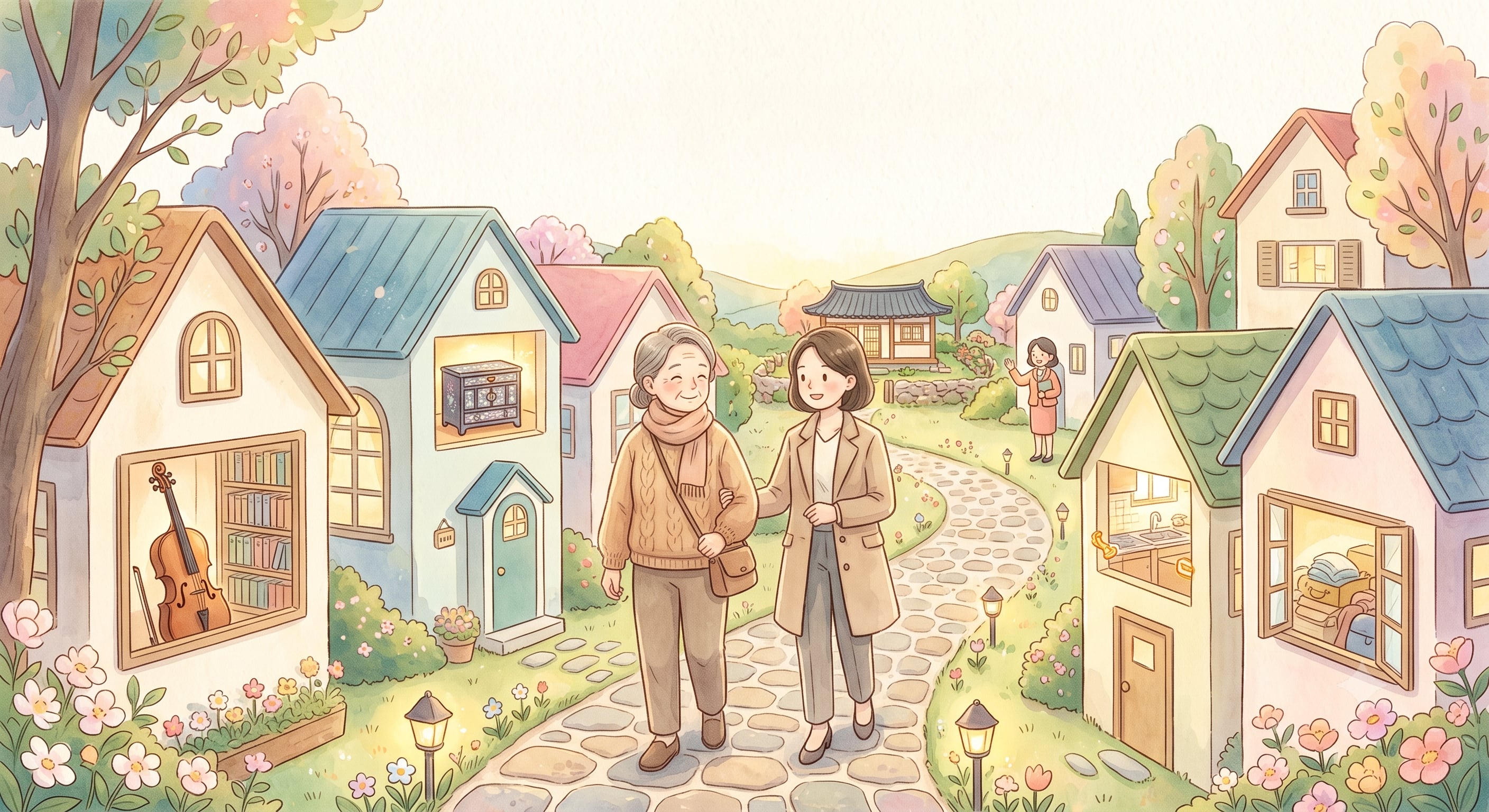 엄마와 집 보러 다닌 날./구글 제미나이