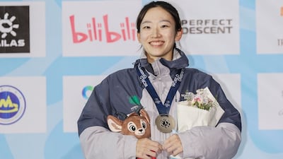클라이밍 기대주 정지민, 월드클라이밍 시리즈 동메달 2개 획득...亞게임 메달 기대감
