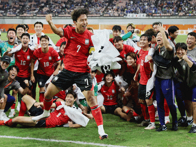 ‘해결사’ 엄지성 왼발 한방, 韓 축구 4연패 이끌었다