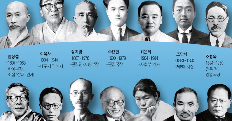 별 같은 논객과 문인, 그 뒤엔 심지 굳은 경영자들… 조선일보 100년을 만든 ... - 뉴스 썸네일 이미지