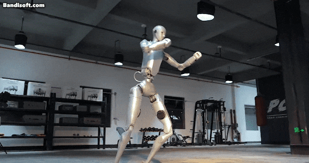 중국 로봇 기업 유니트리의 휴머노이드 로봇 