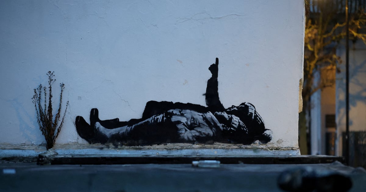 Banksy Unmasked Identity Of Graffiti Artist Revealed As Robin banksy-unmasked-identity-of-graffiti-artist-revealed-as-robin